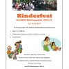 Kinderfest Plakat 2012
