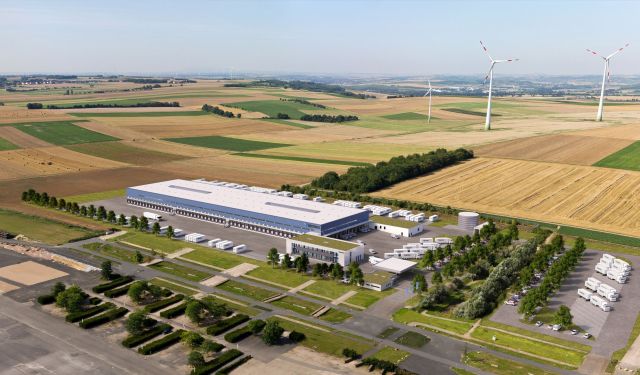 Hermes Germany Gmbh / Logistik Center Mainz Neues Hermes Logistik-Zentrum in Mainz - sensor Magazin - Mainz