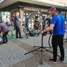 Radkultur: Critical Mass, Bike Kitchen und das Fahrrad-Filmfestival am 20. Juli