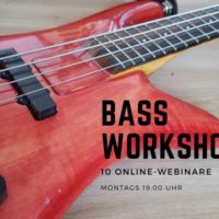 Online-BASSWORKSHOP - Basslinien aus Coversongs raus hören und aufschreiben